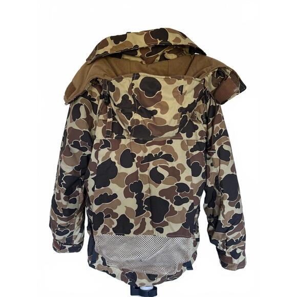 Columbia 2-in-1 Hunting Jacket Mens M Duck Zip-In Liner Game Bag Ammo Loops OMNI - Picture 4 of 15